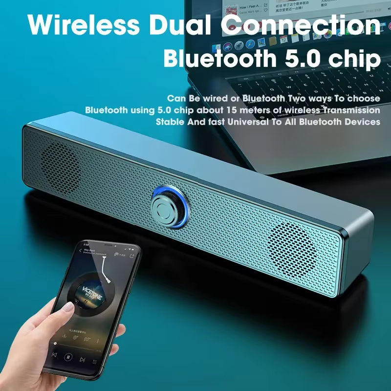 Home Cinema Wireless - Soundbar Bluetooth 5.0 con Audio Surround