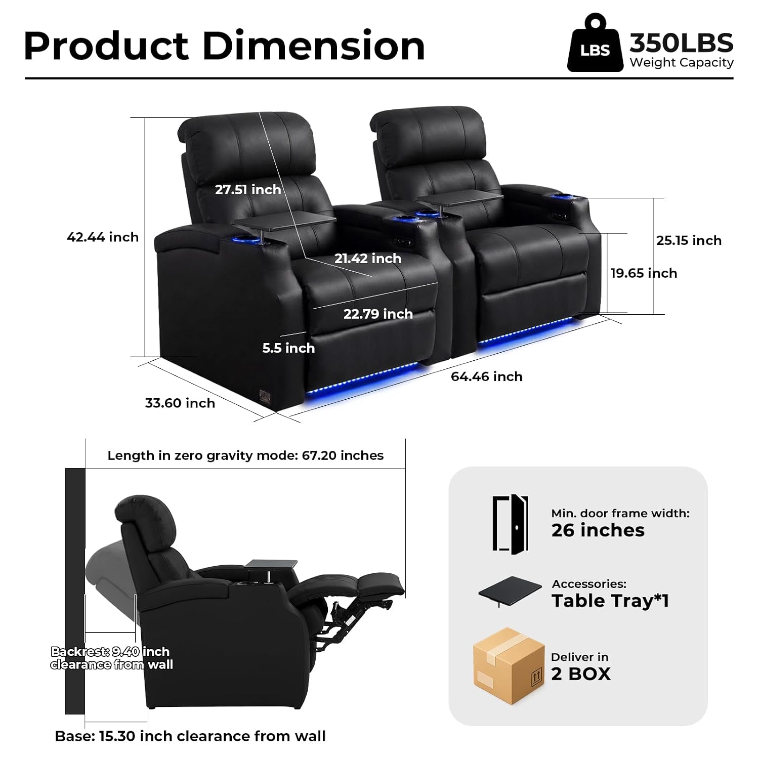 Poltrona reclinabile per home  - Home Cinema Chairs recensione e prezzo