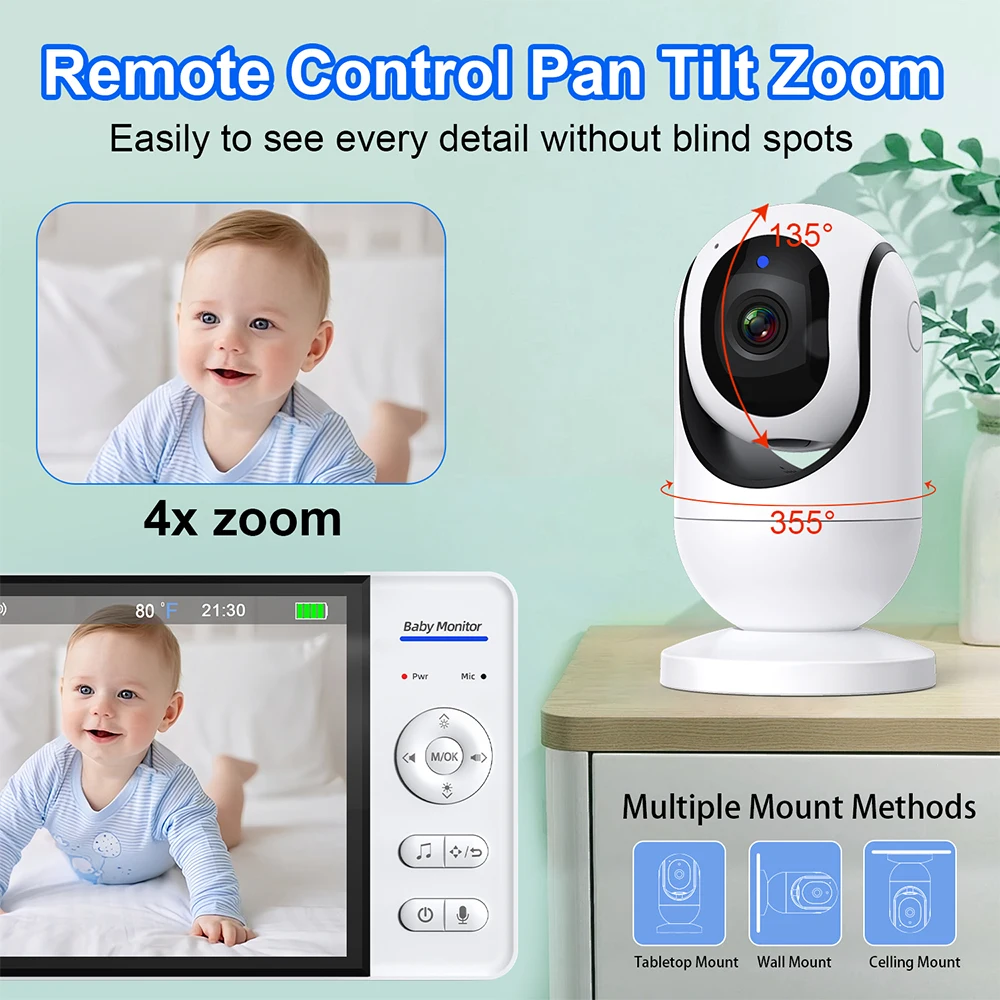 No WiFi Baby Monitor da 7 poll - Home Cinema Wireless recensione e prezzo