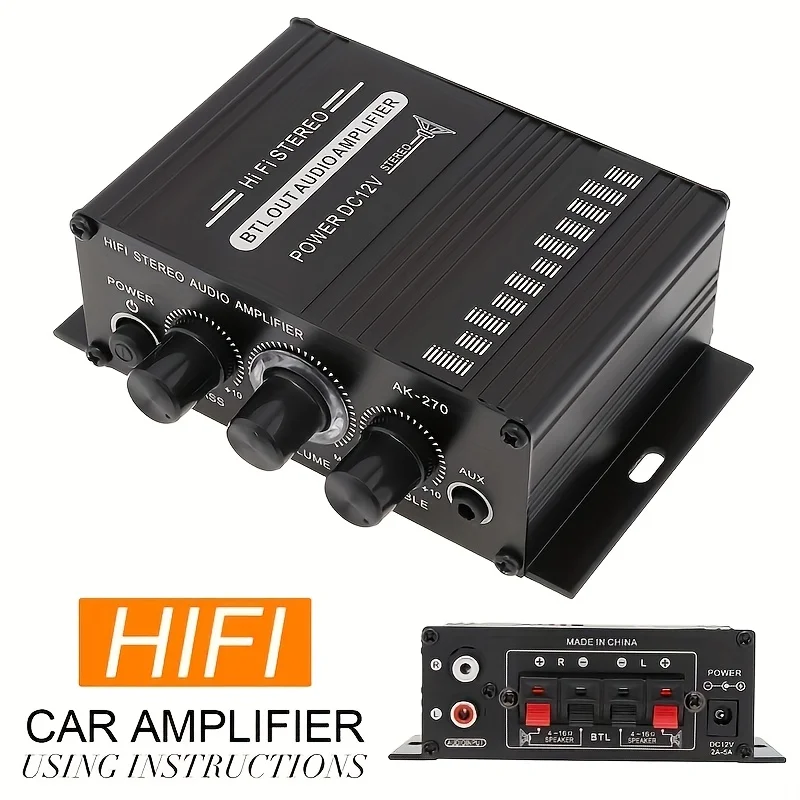 AK-270 Mini Amplificatore di P - Audio Home Cinema recensione e prezzo