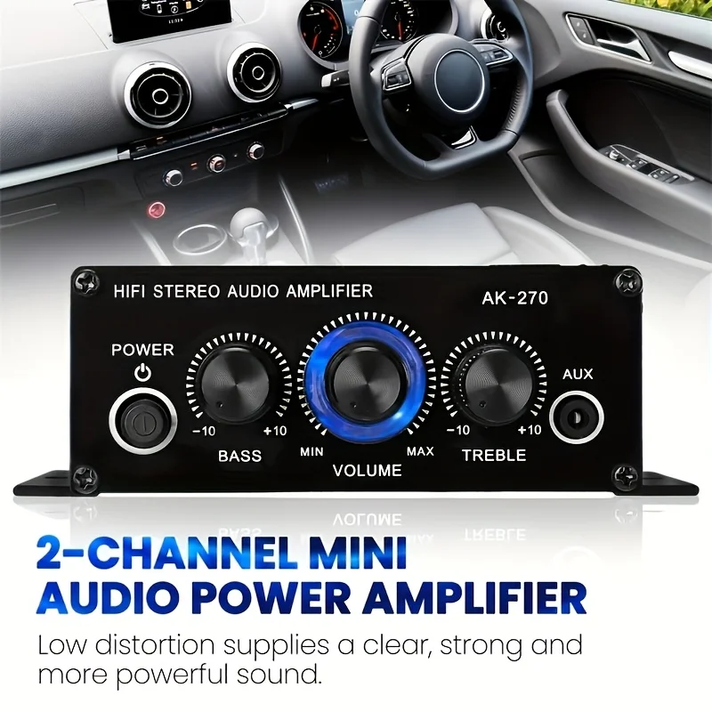 AK-270 Mini Amplificatore di P - Audio Home Cinema recensione e prezzo